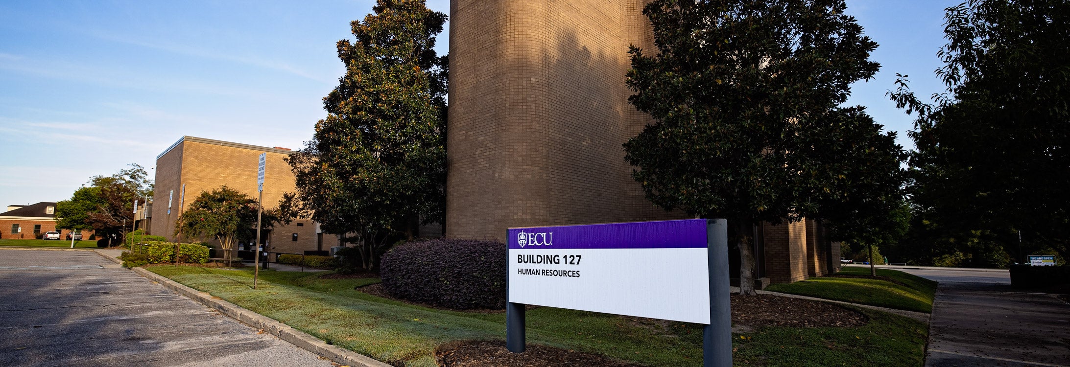 An image of the Human Resources building for campus map. (ECU Photo by Cliff Hollis)